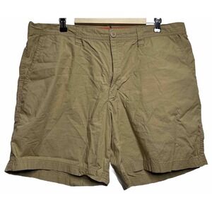 Columbia Men Size 40 Tan Cotton Outdoor Casual Shorts